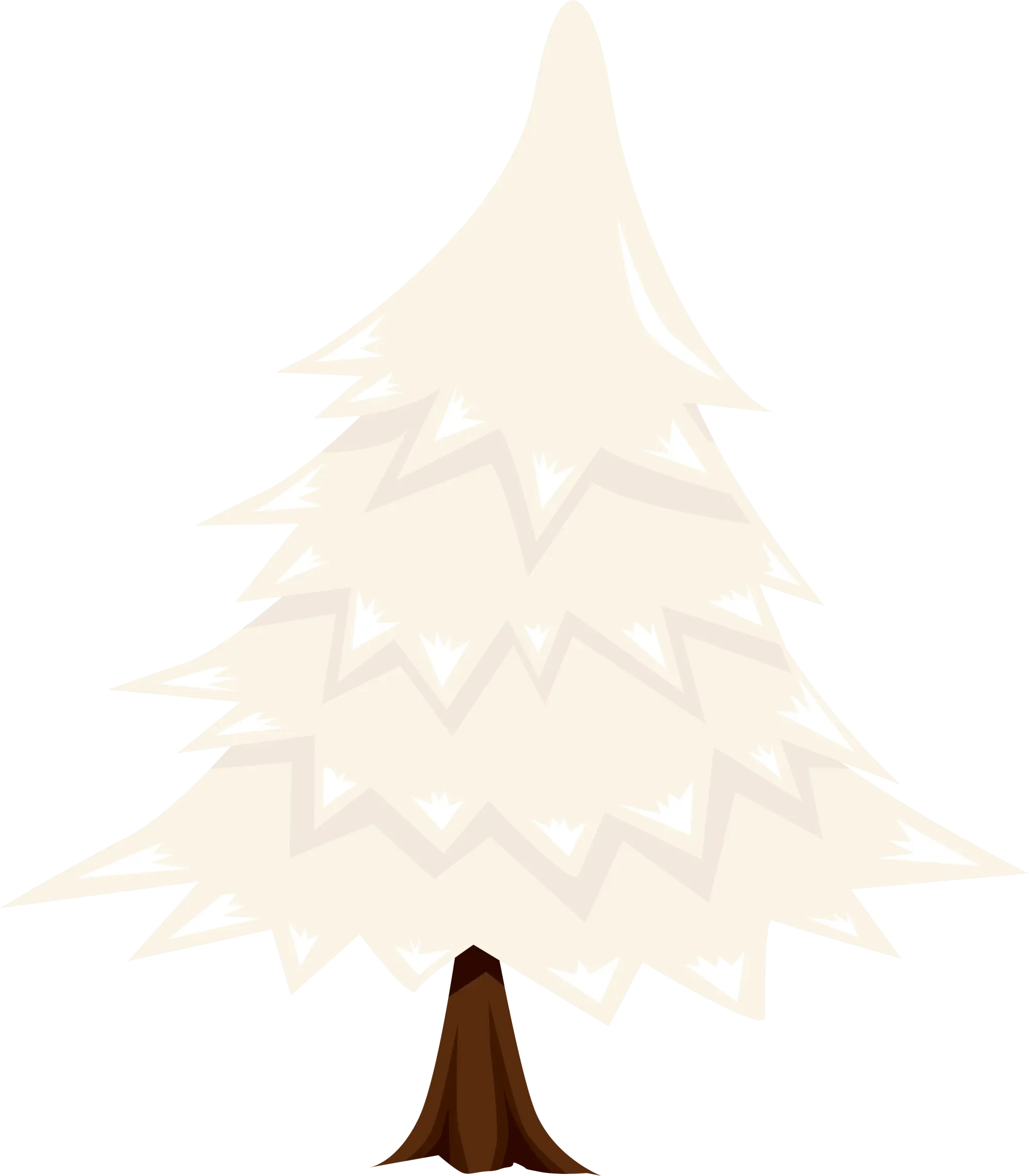 White Christmas Tree Decoration