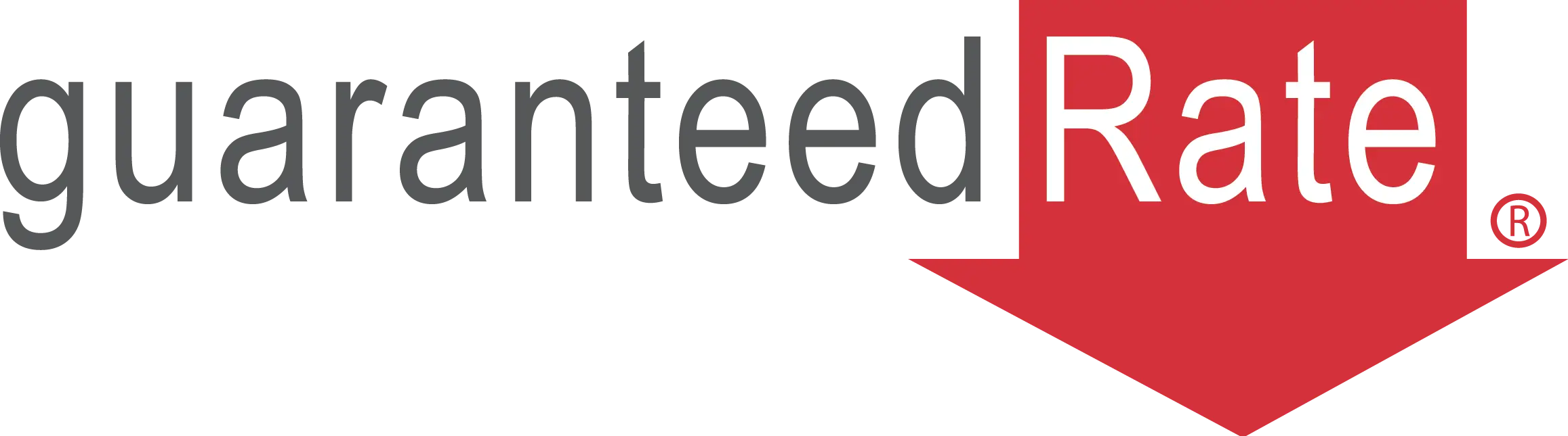 Guaranteed Rate Logo with Red Arrow