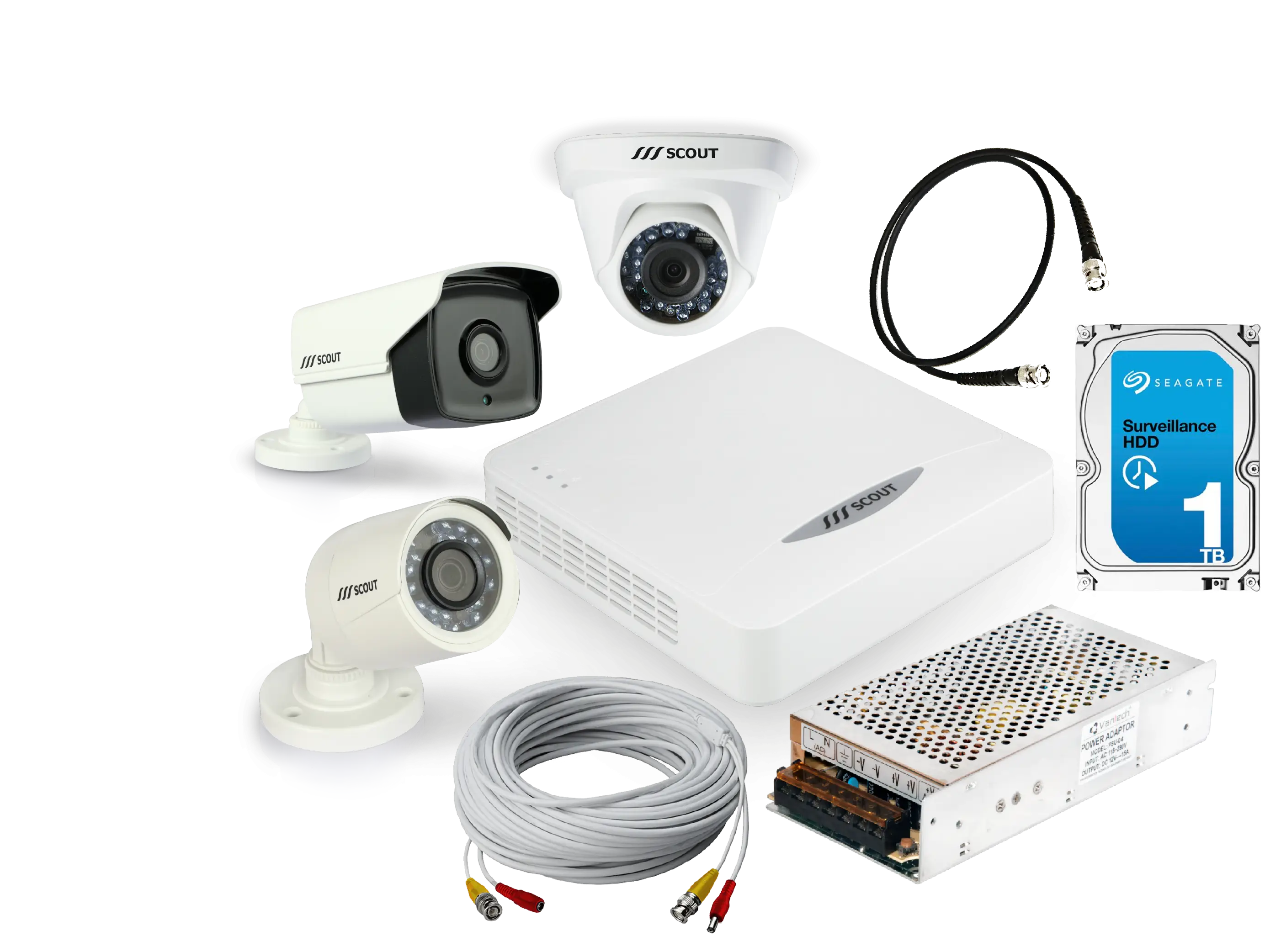 Comprehensive Surveillance Camera System