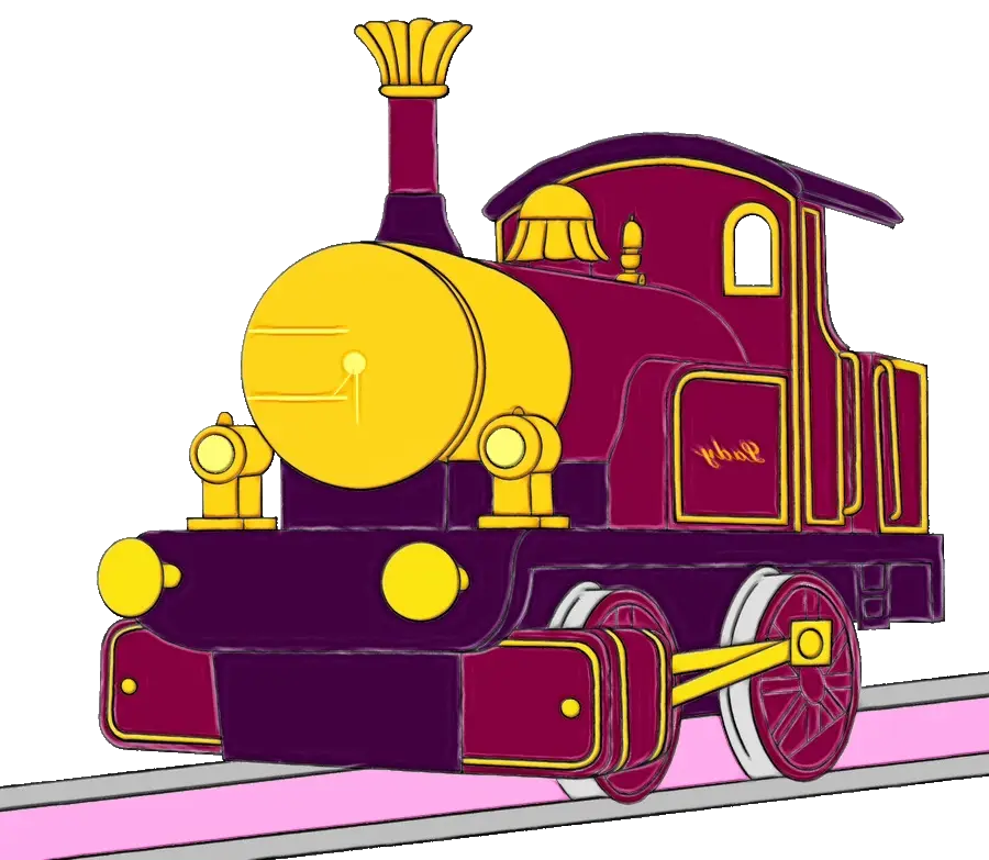 Vintage Locomotive Train with Retro Design