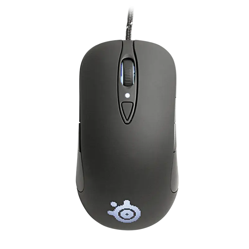 Black Wired Computer Mouse