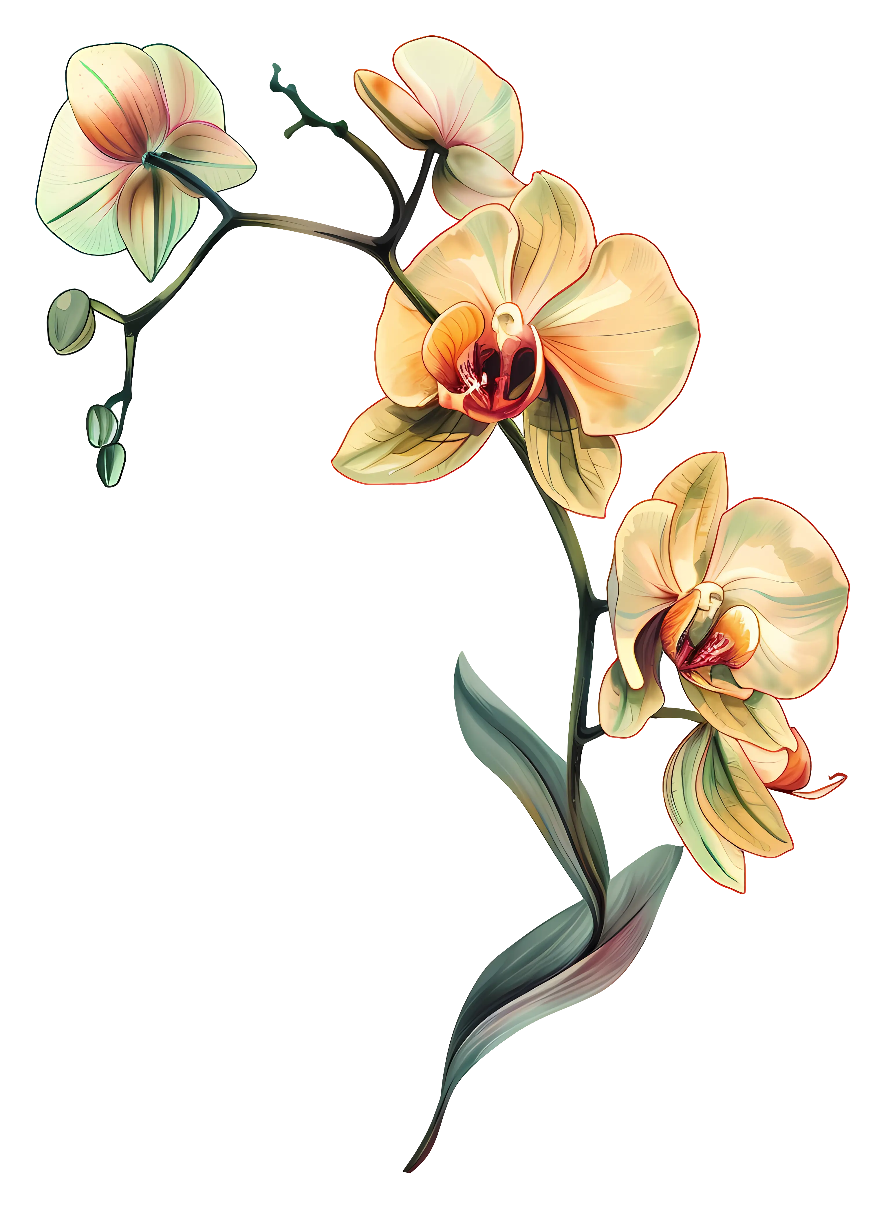 Elegant Orchid Flower