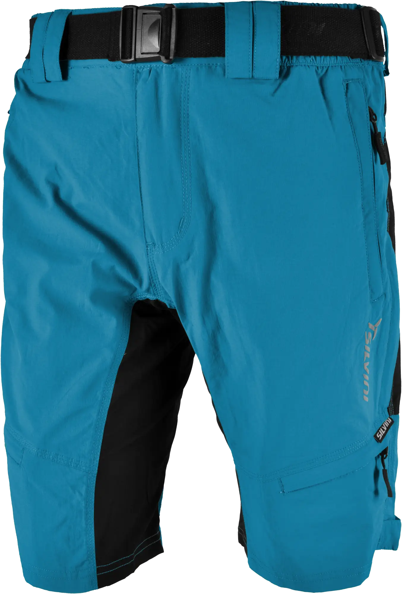 Blue and Black Cycling Shorts