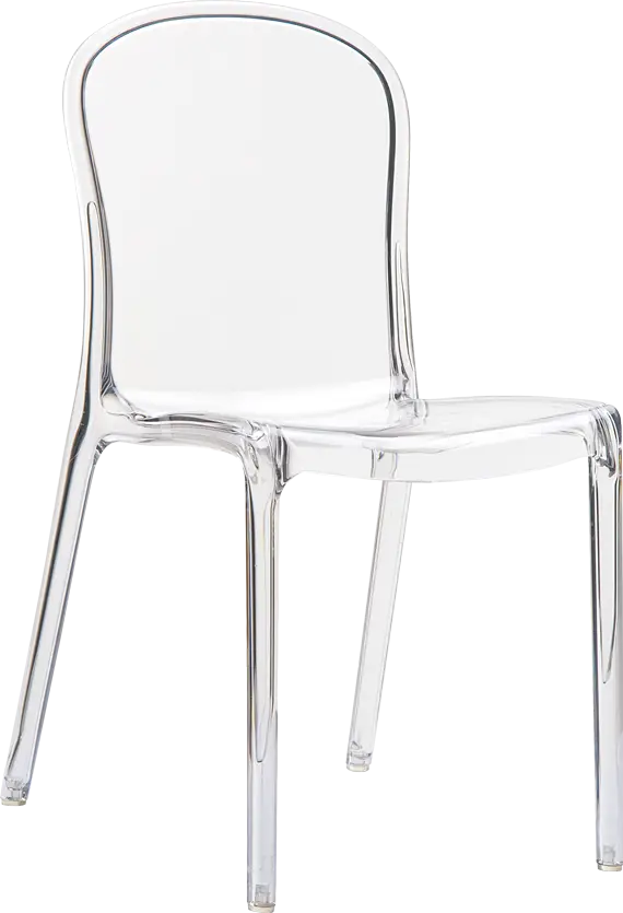 Transparent Chair with Modern and Minimalist Design