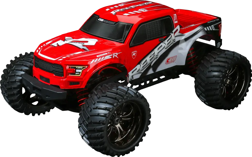 Red Remote Control Off-Road Truck