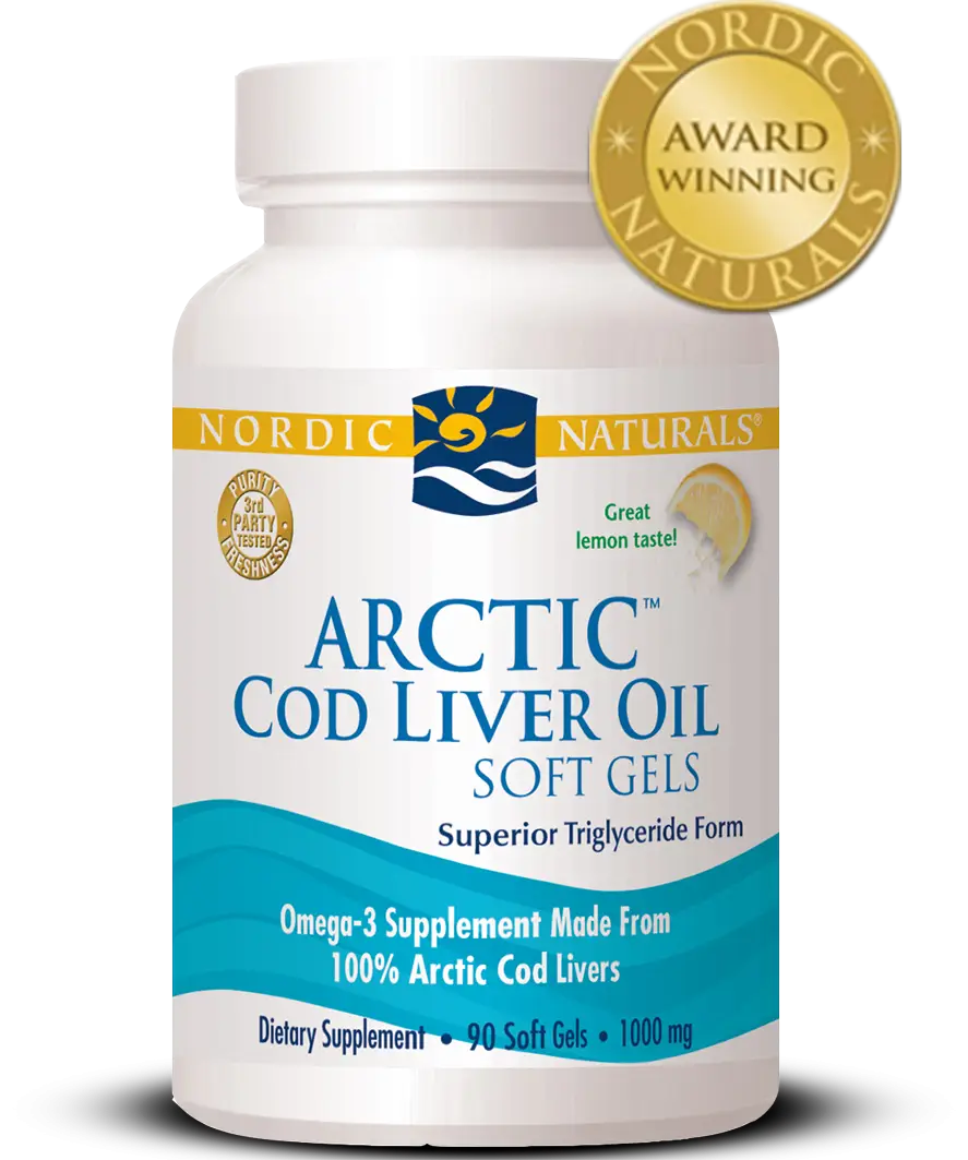 Arctic Cod Liver Oil Bottle
