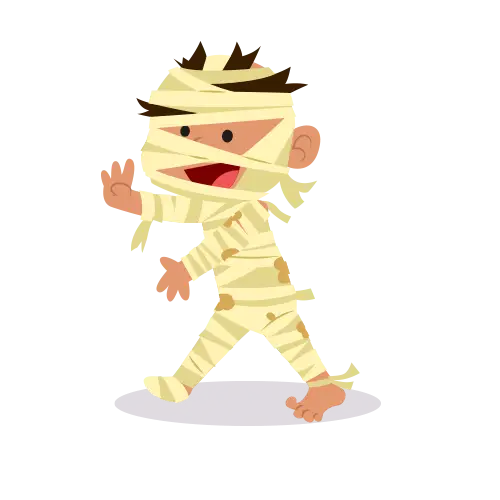 Cartoon Mummy Character