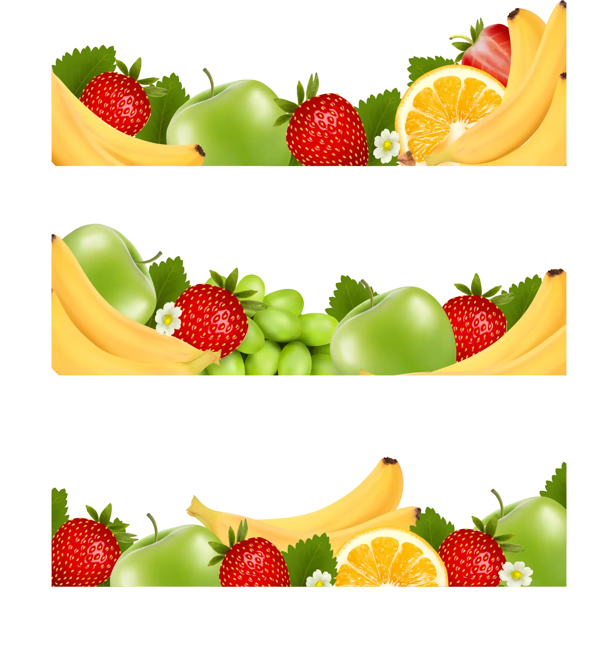 Colorful Fresh Fruits