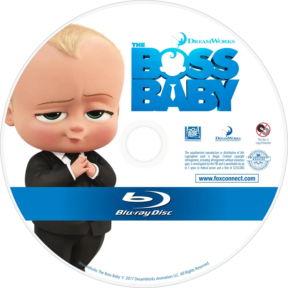 The Boss Baby Blu-ray Disc