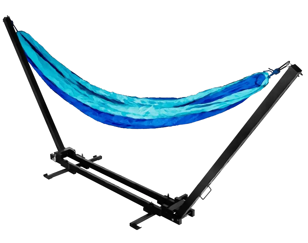 Blue Freestanding Hammock