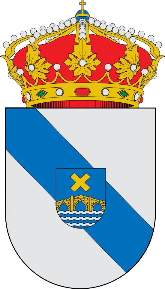 Royal Crest with Blue Stripes