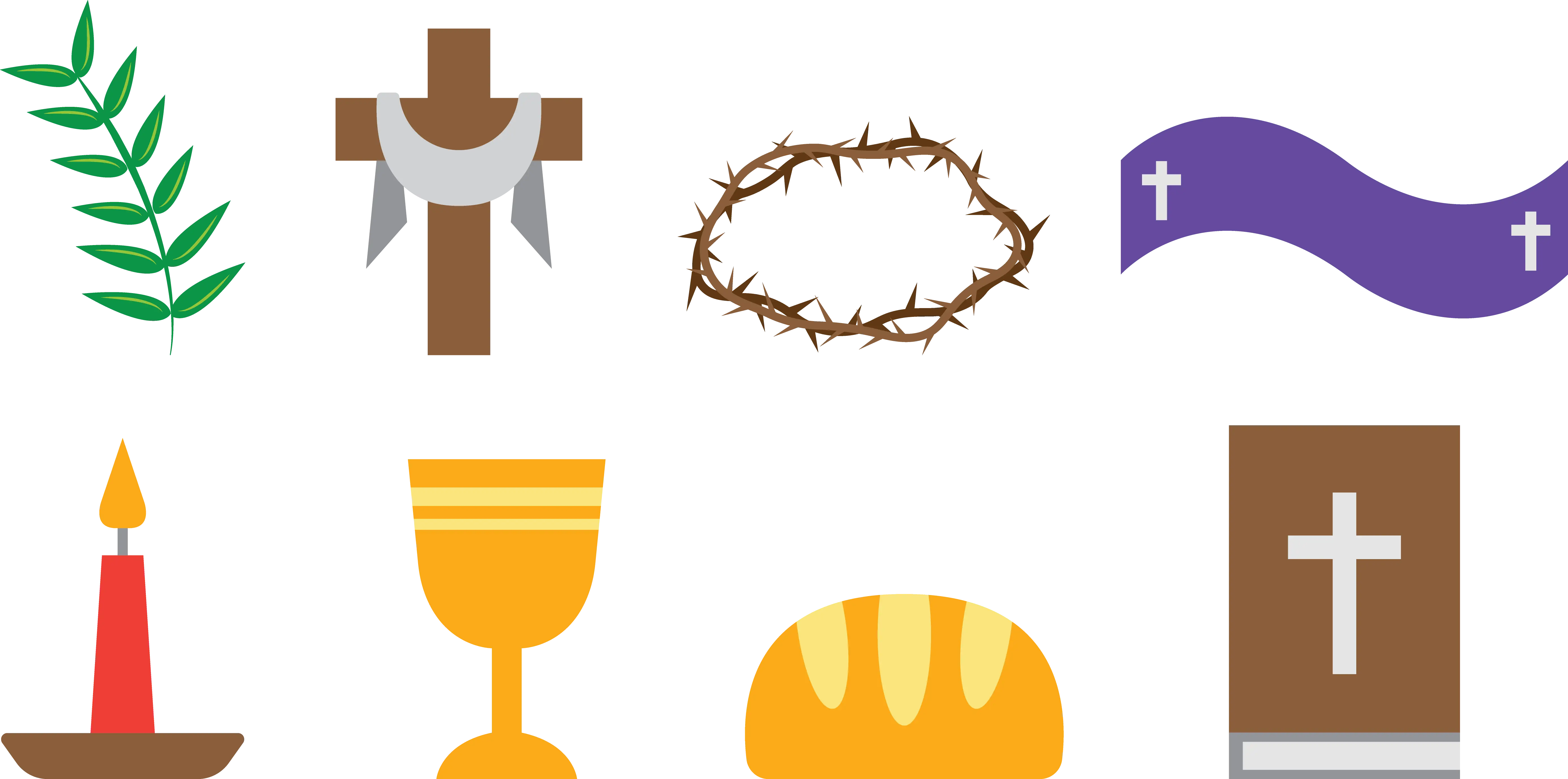 Icons Representing Lent