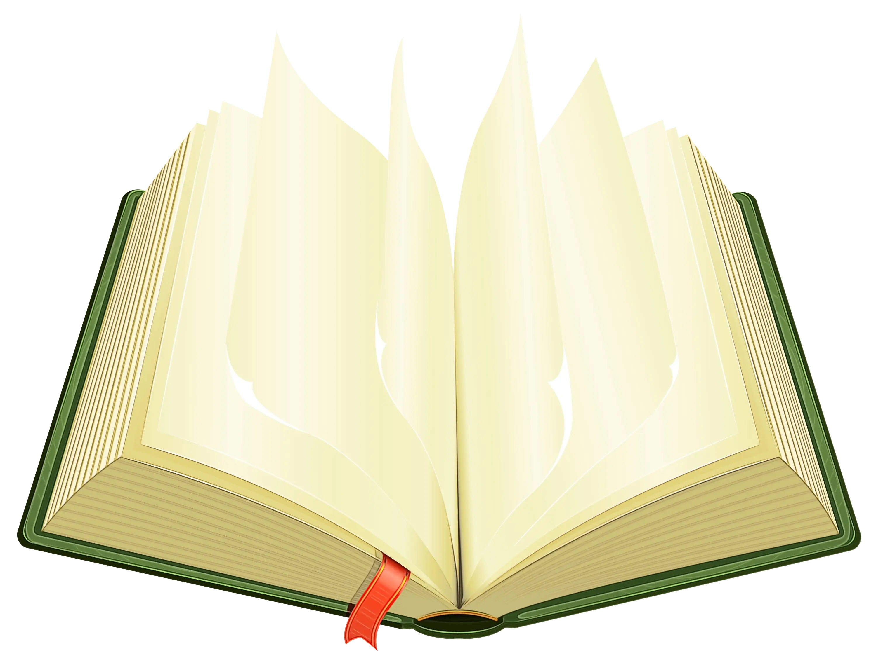 Illustration of an Open Book