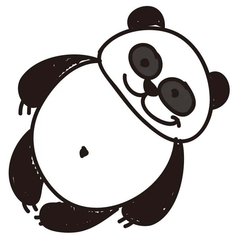 Cartoon Panda Illustration