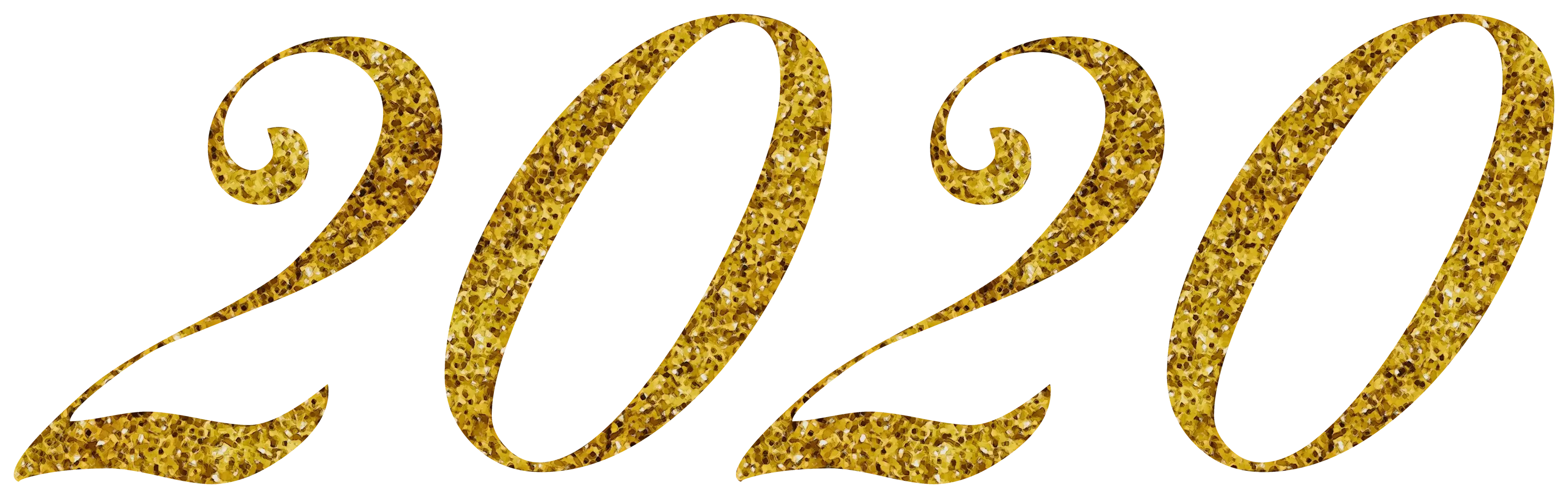 Golden Calligraphy 2020 Sign