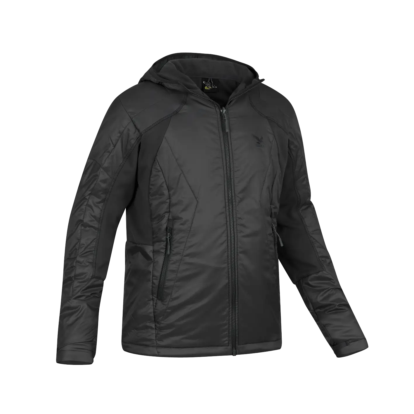 Black Winter Jacket with Hood