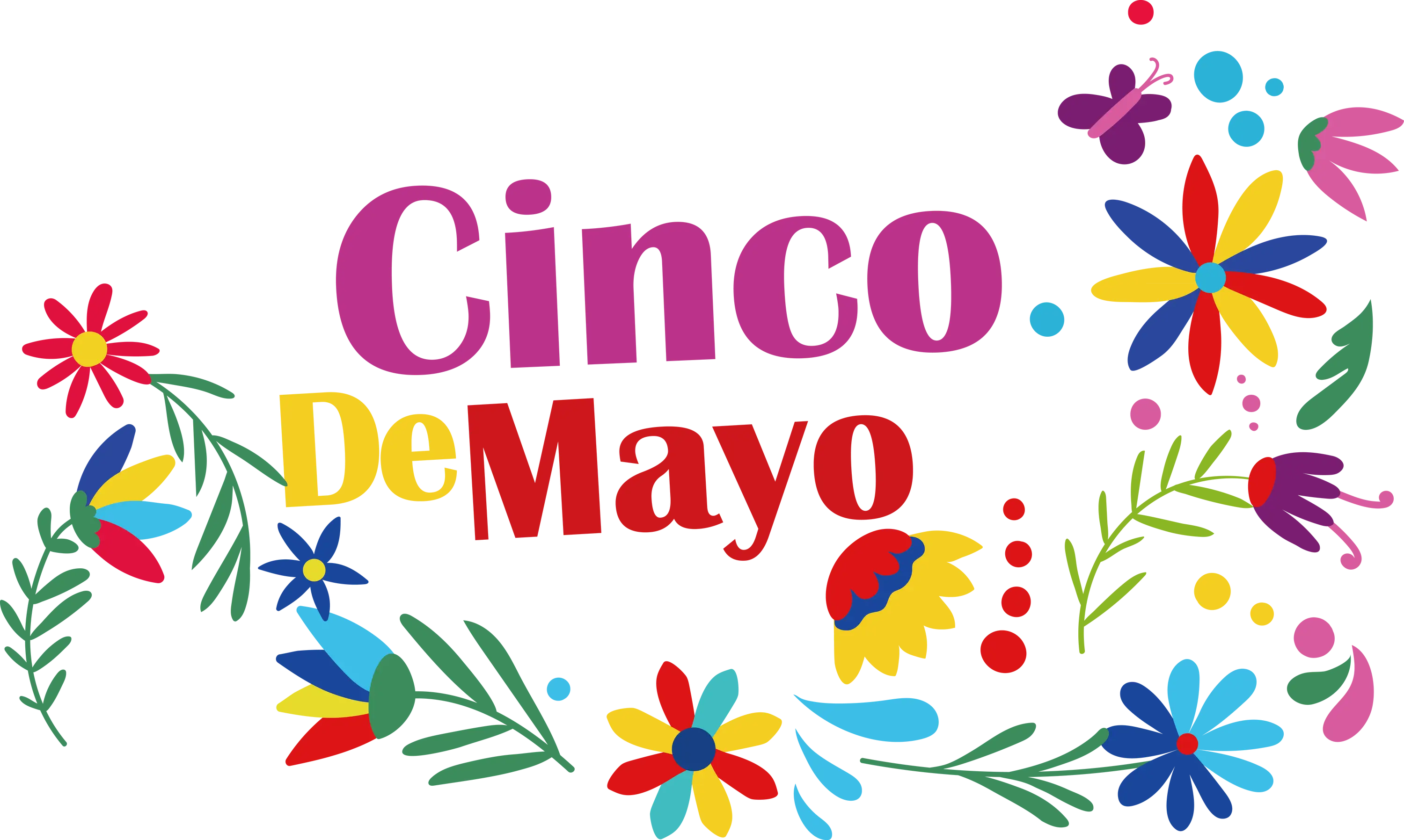 Cinco De Mayo Colorful Celebration Design
