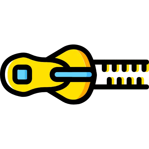 Yellow Zipper for Clothing and Accessories