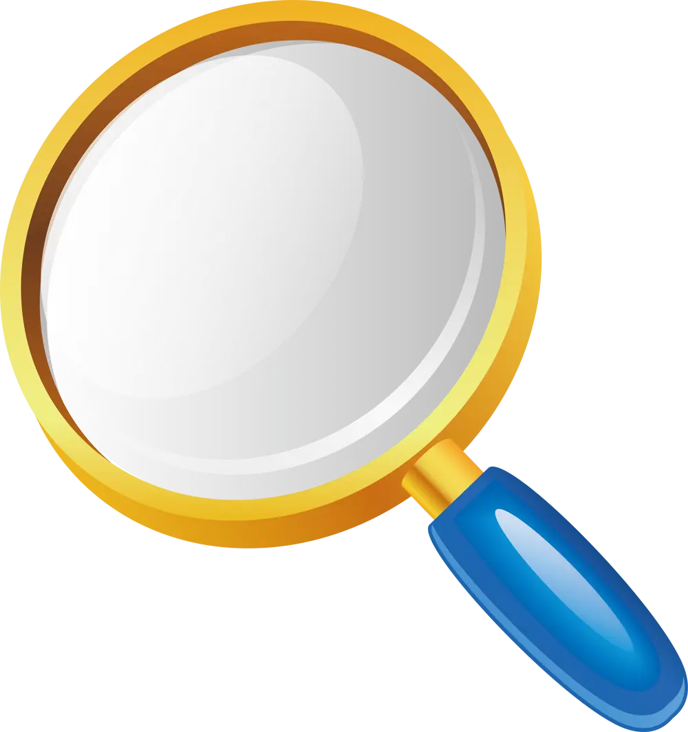 Bright Magnifying Glass for Exploration and Search