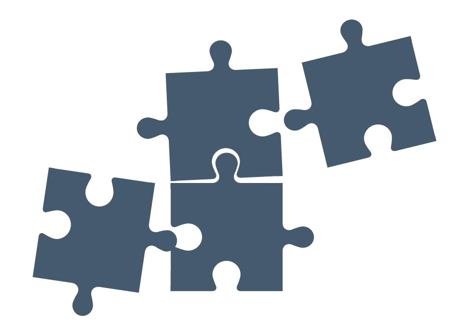 Puzzle Pieces Illustration