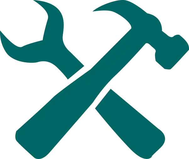 Wrench and Hammer Crossed Icon