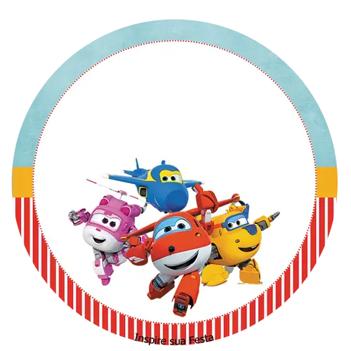 Colorful Cartoon Airplanes for Kids