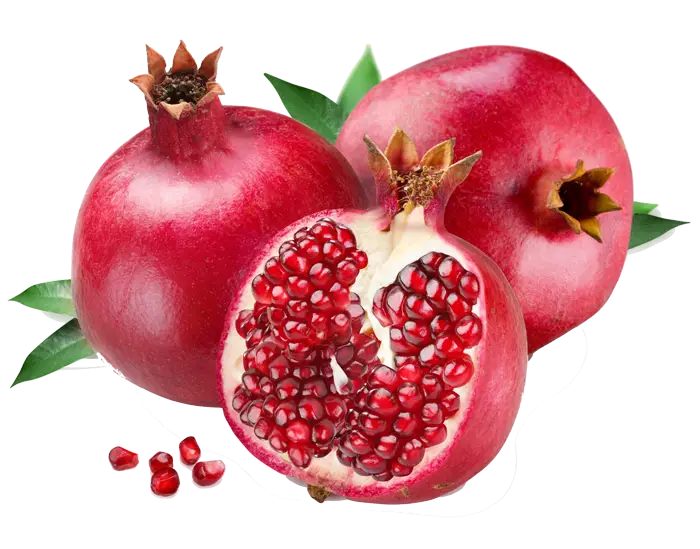 Fresh Juicy Pomegranates