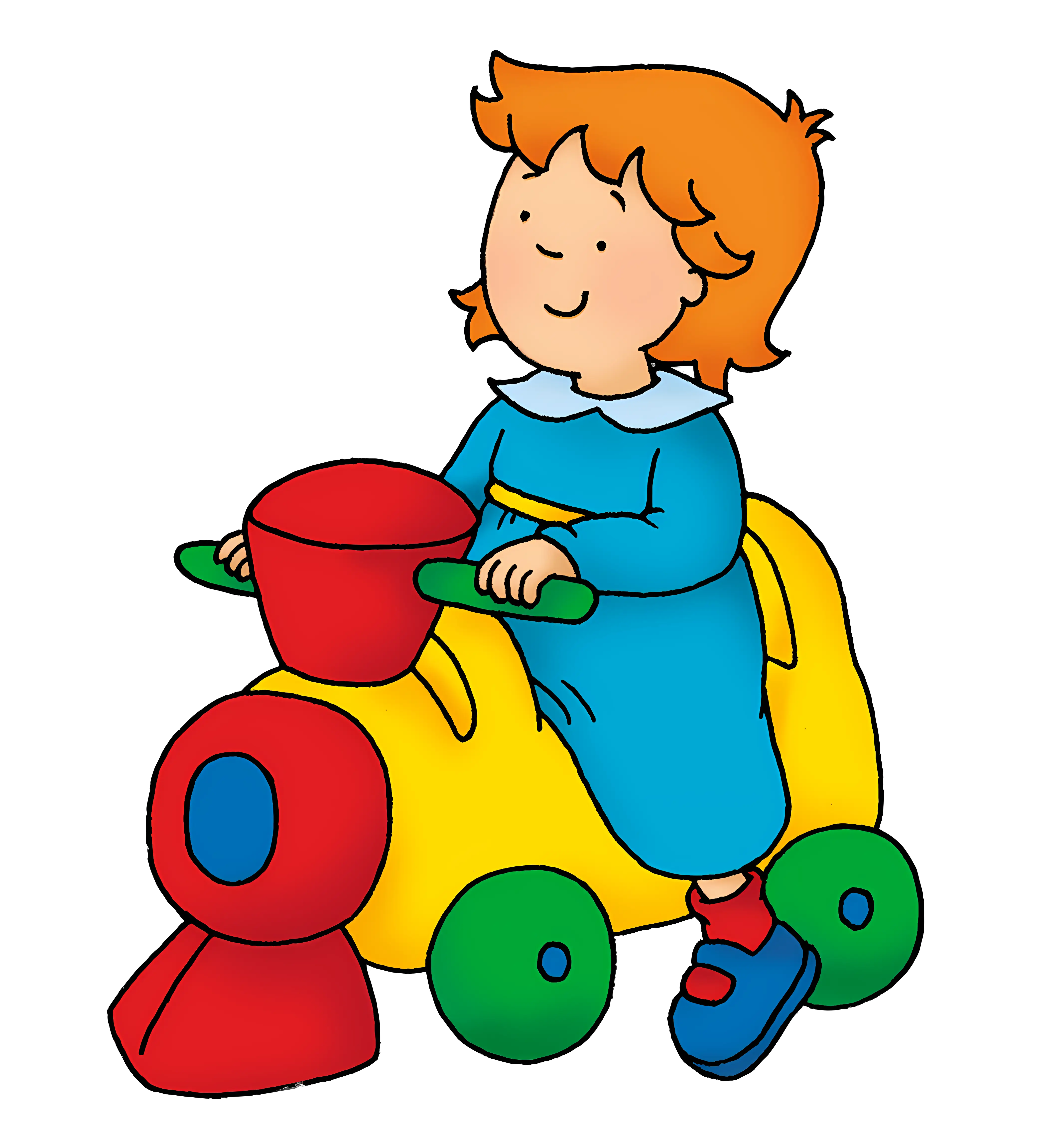 Child Riding Toy Vehicle