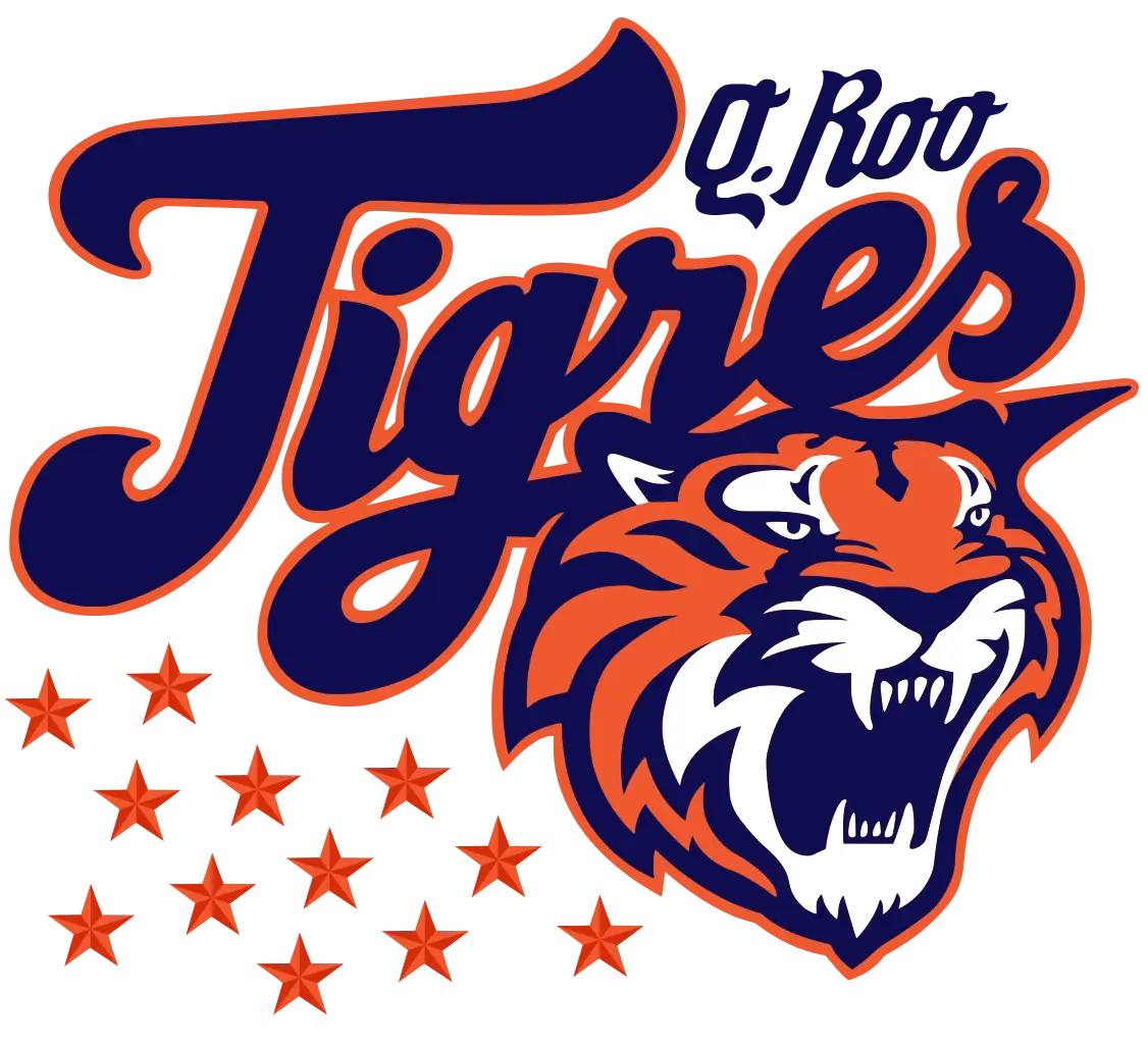 Tigres de Quintana Roo Baseball Team Logo
