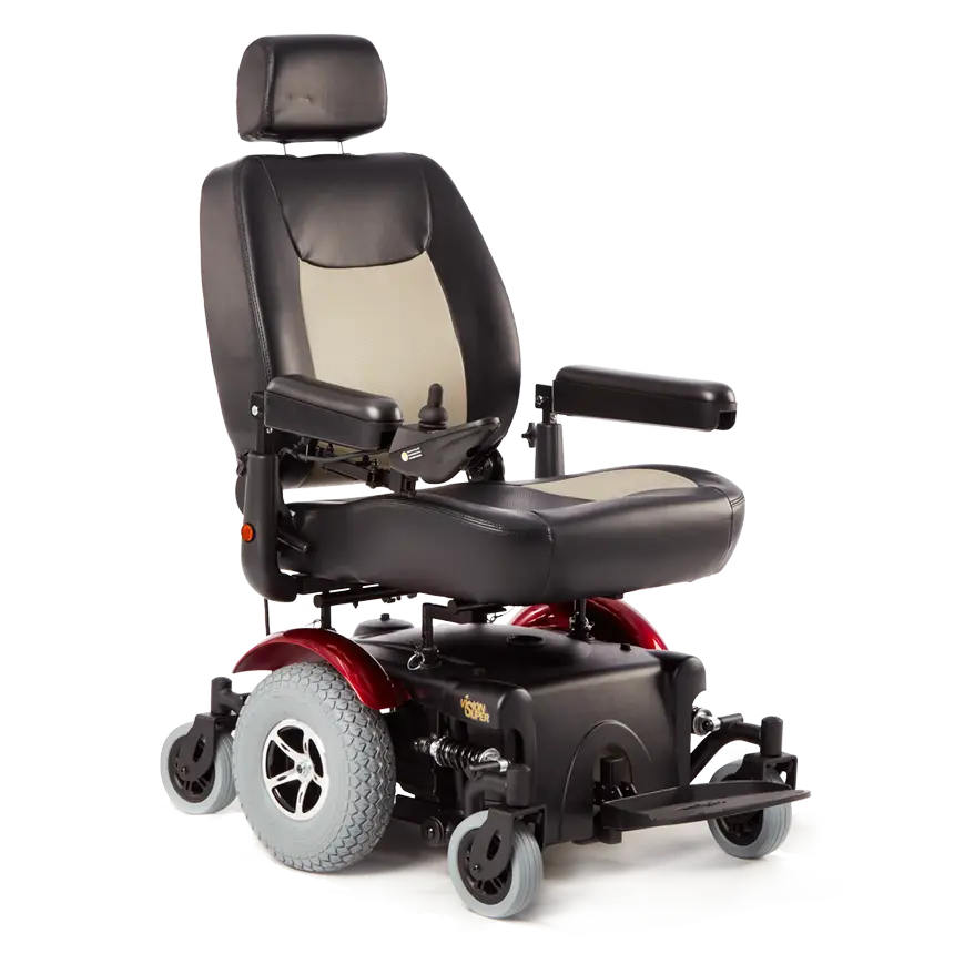 Electric Wheelchair with Ergonomic Design