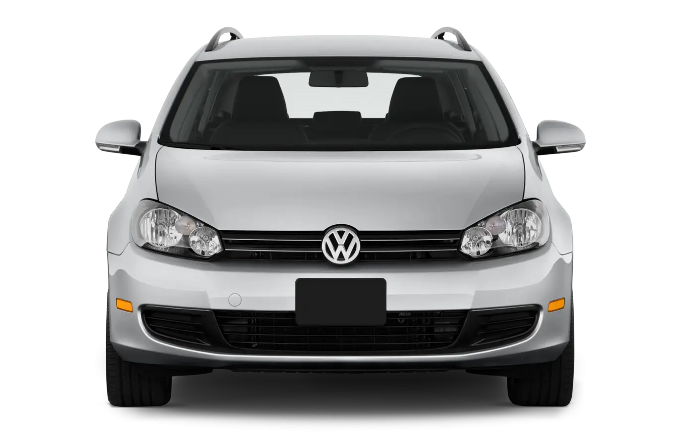 Volkswagen Car Front View