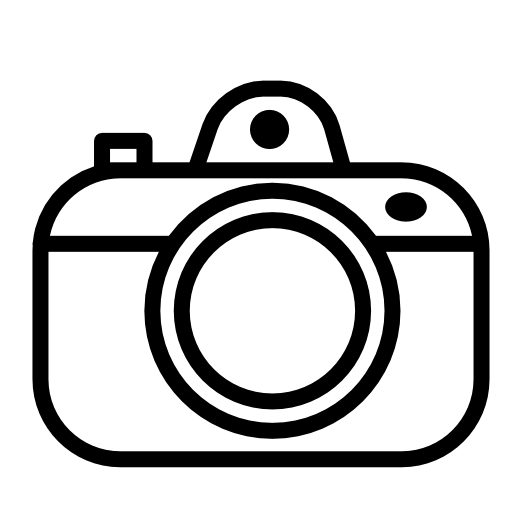 Camera Icon with Viewfinder Design