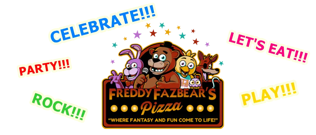 Freddy Fazbear&#039;s Pizza Celebration Poster