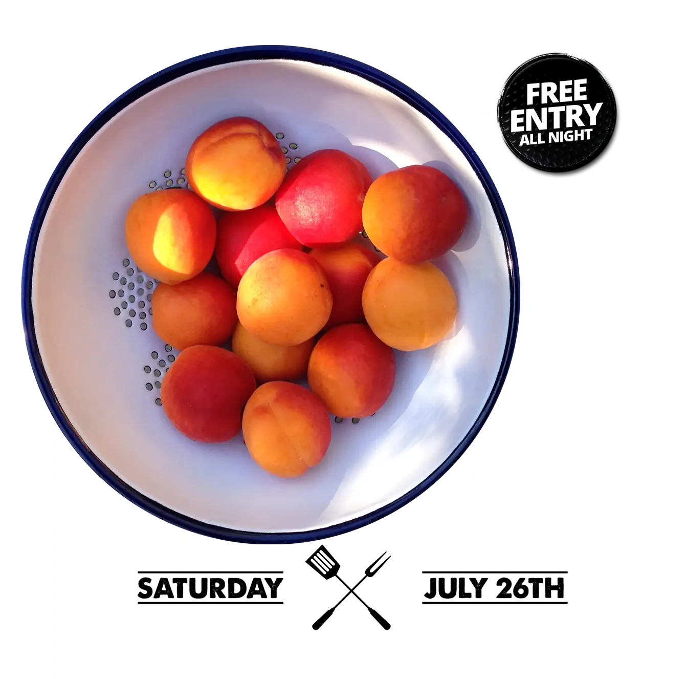 Bowl of Fresh Apricots