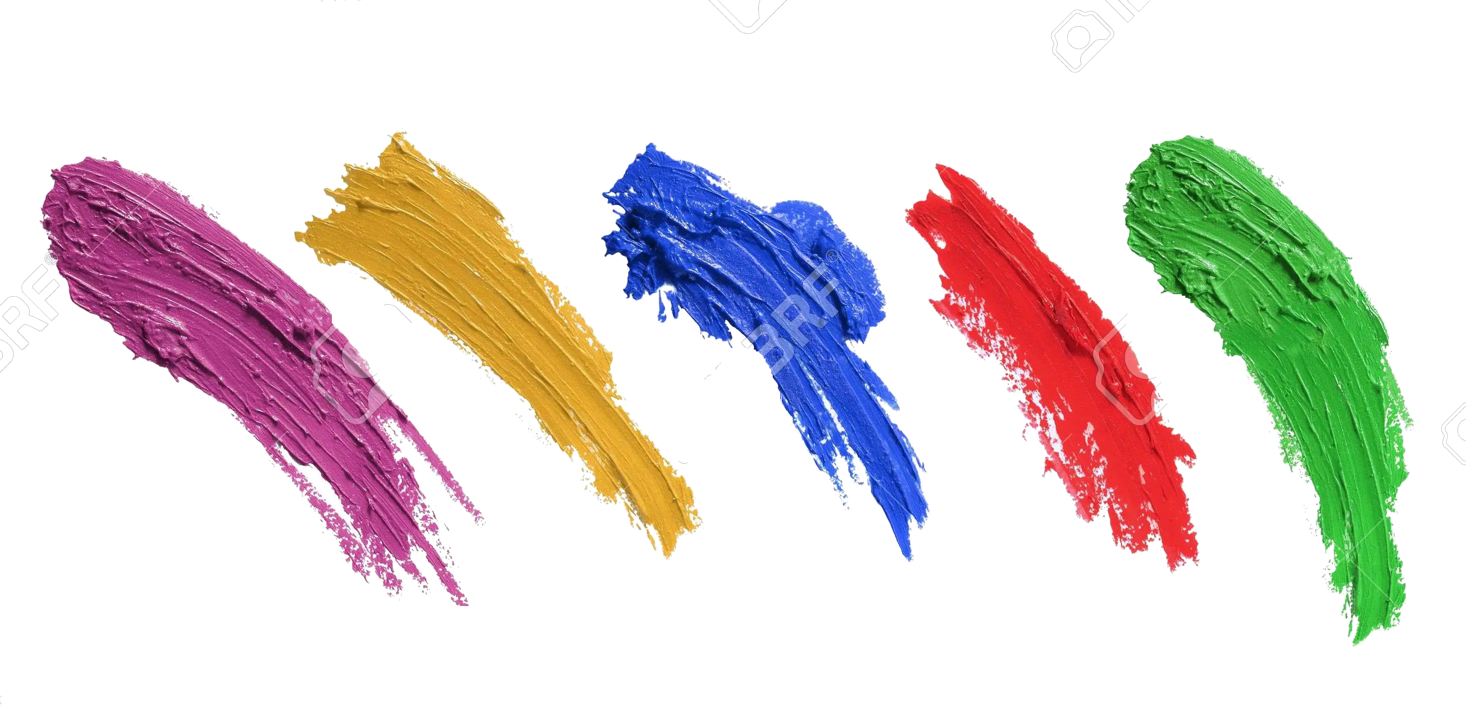 Colorful Paint Strokes