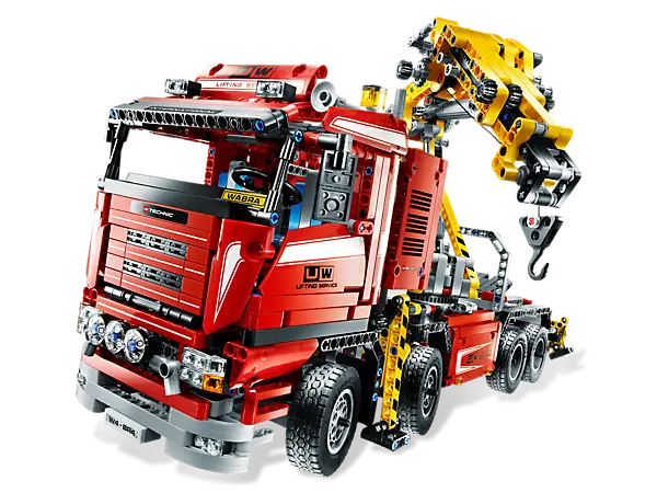 Lego Toy Truck with Crane