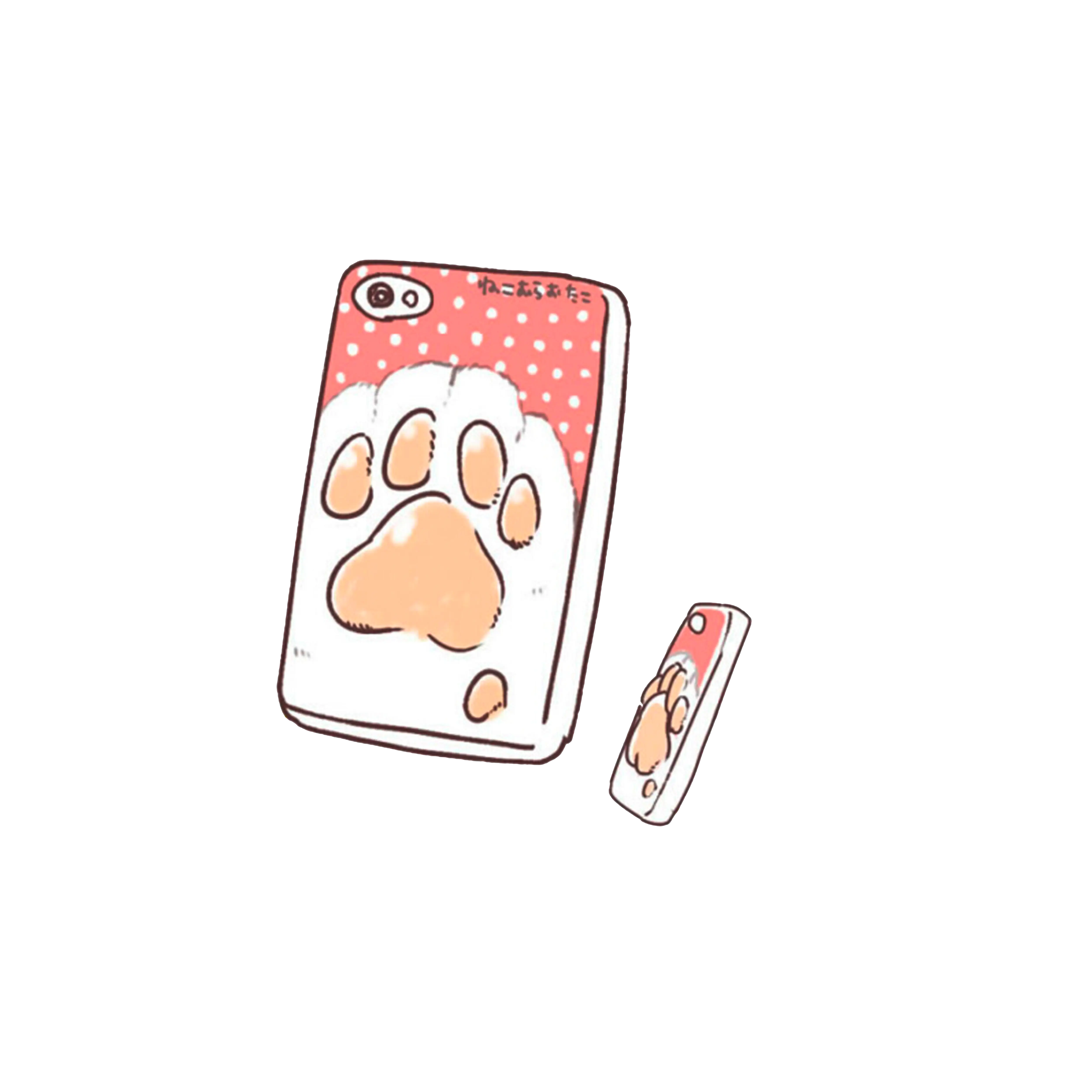 Cute Paw Phone Case Design