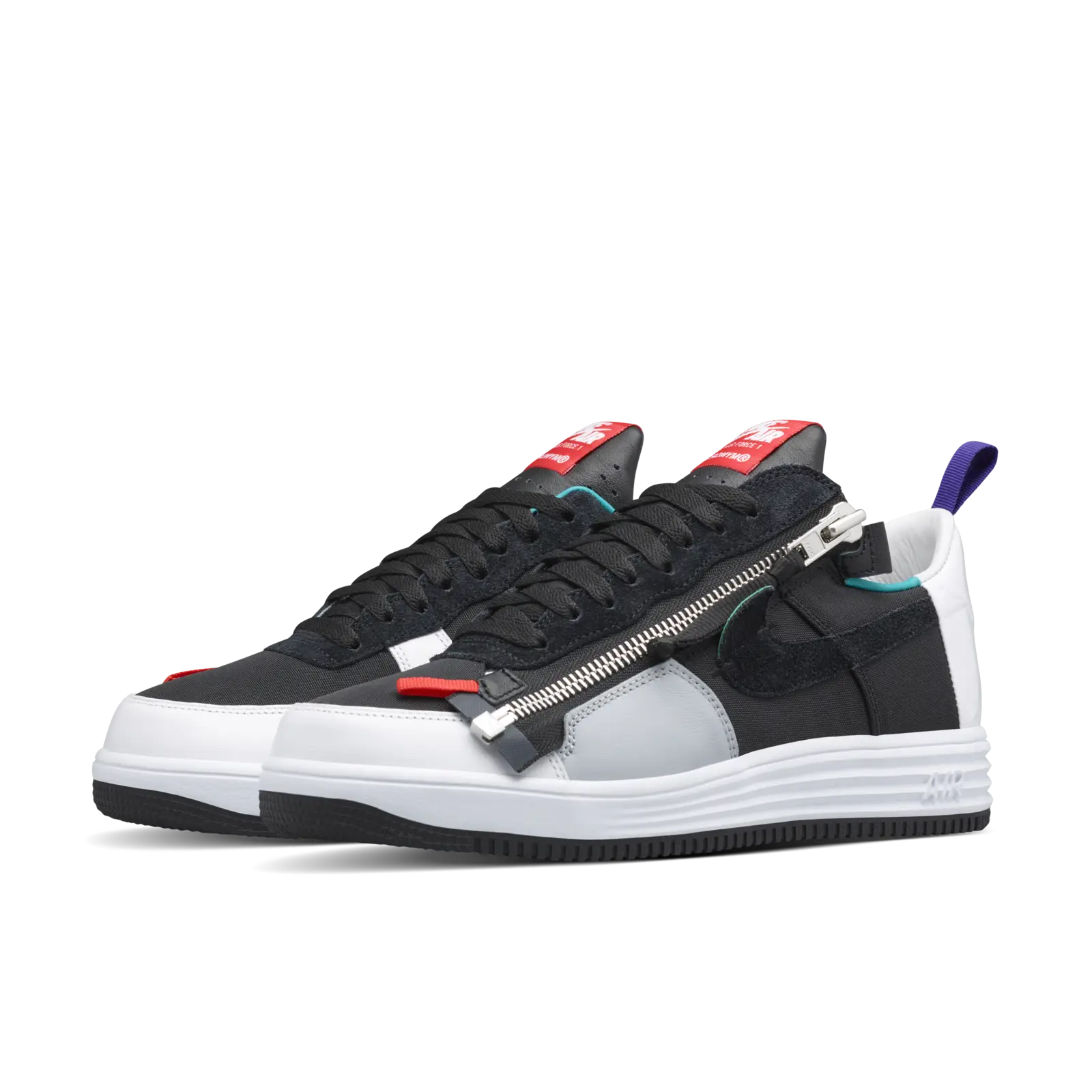 Black and White Casual Sneakers