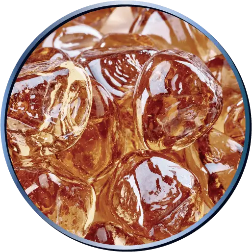 Close-up of Ice Cubes