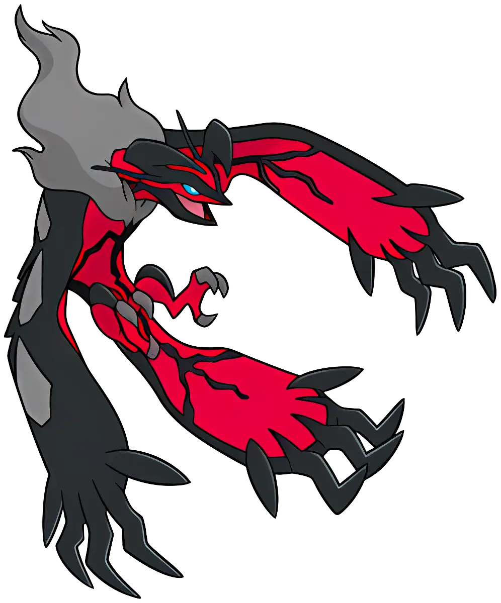 Red and Black Fantasy Creature