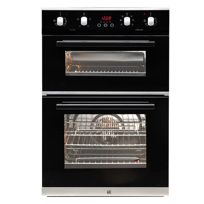 Black Double Oven Appliance