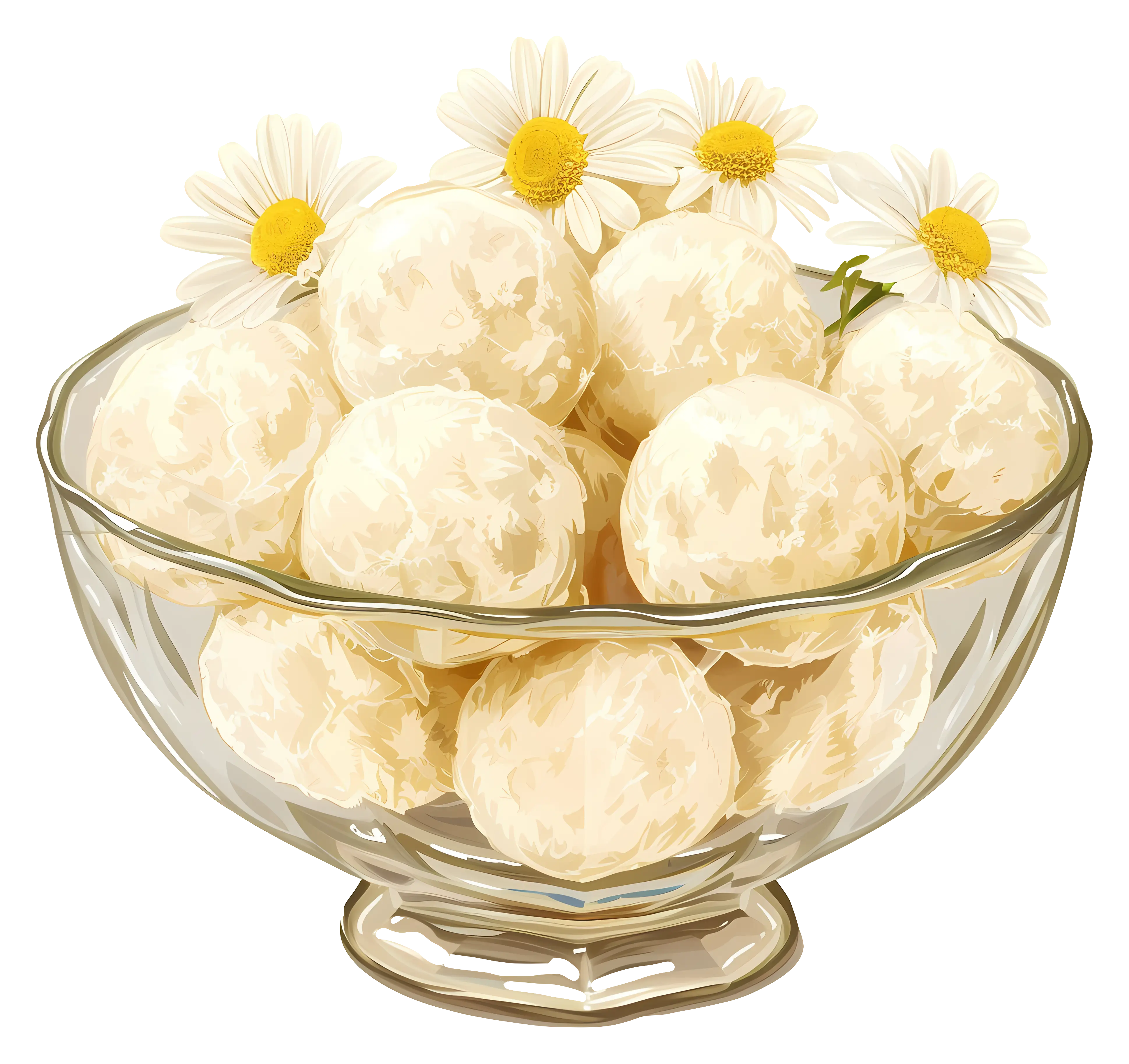 Bowl of Sweet Desserts