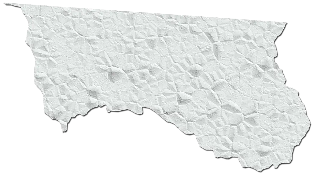 Textured White Map Design