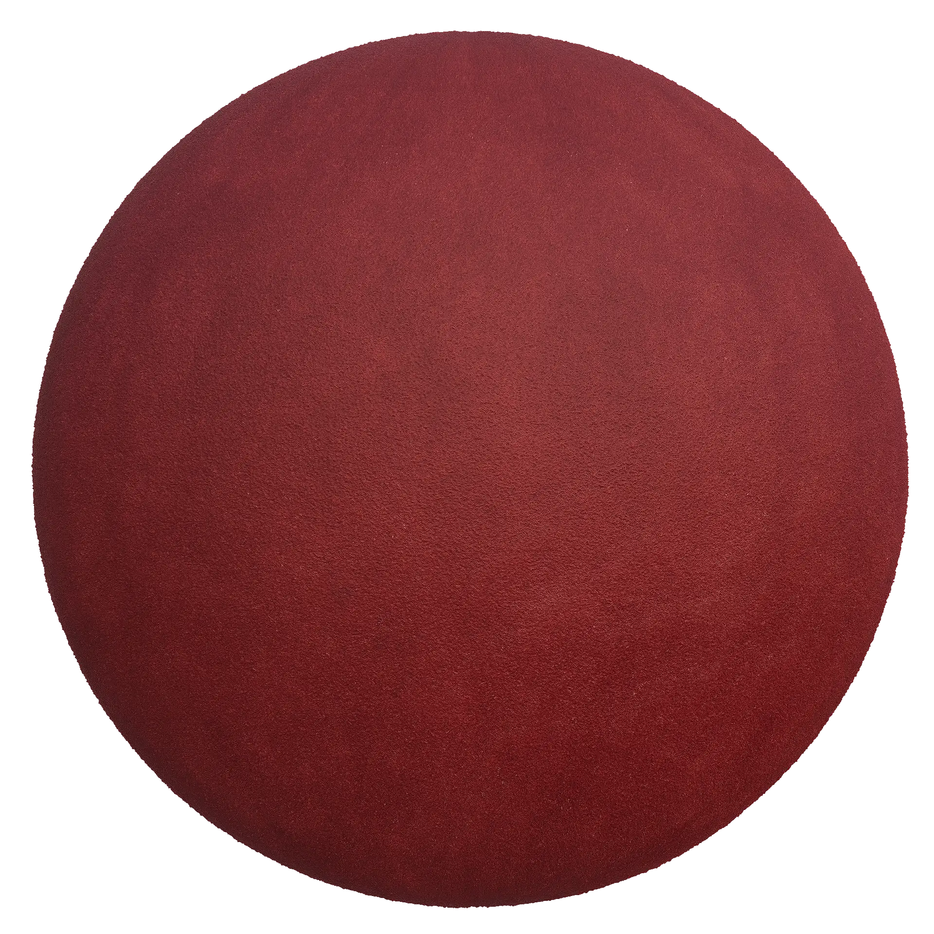 Minimalist Red Sphere Illustration