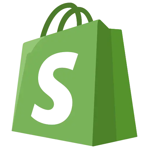 Green Shopify Logo Shopping Bag