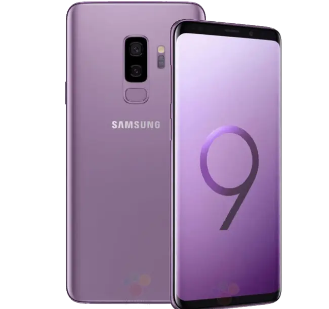 Modern Purple Smartphone Design