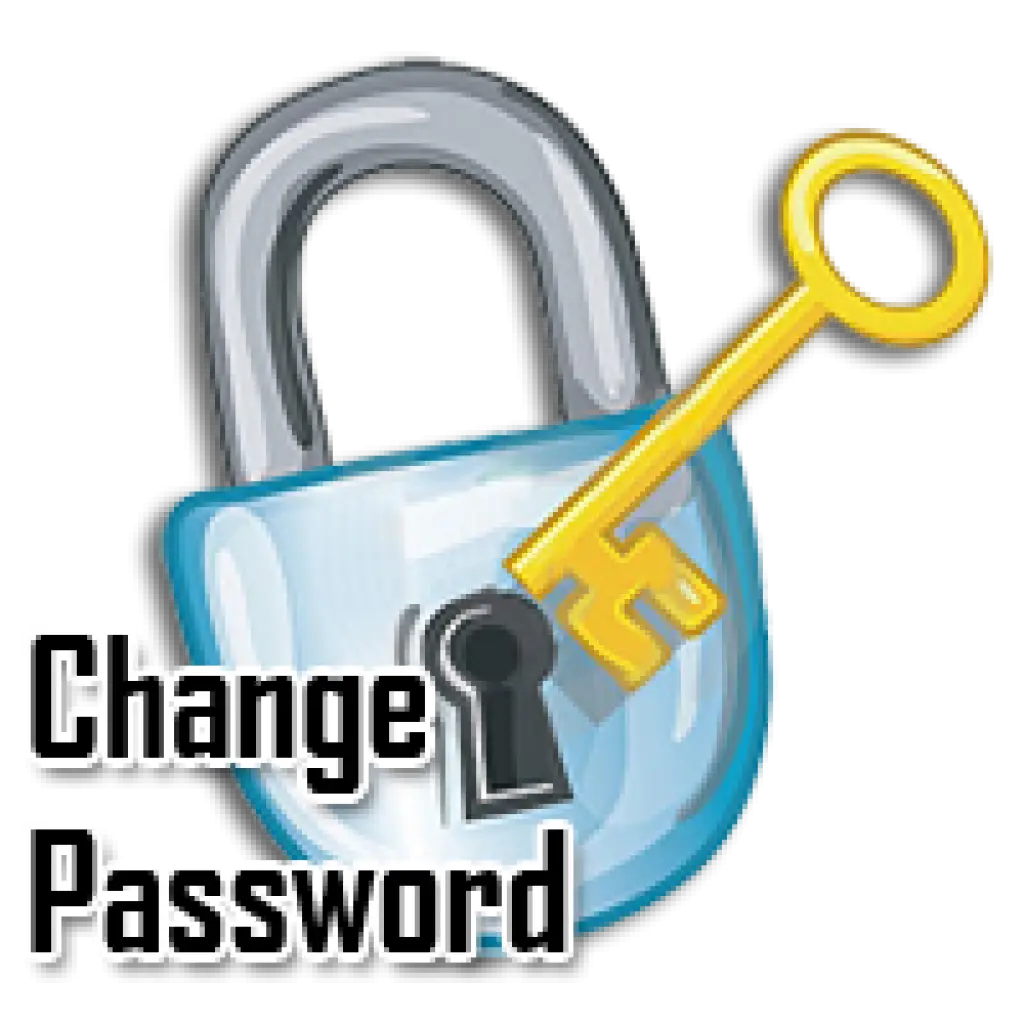 Lock and Key for Password Change