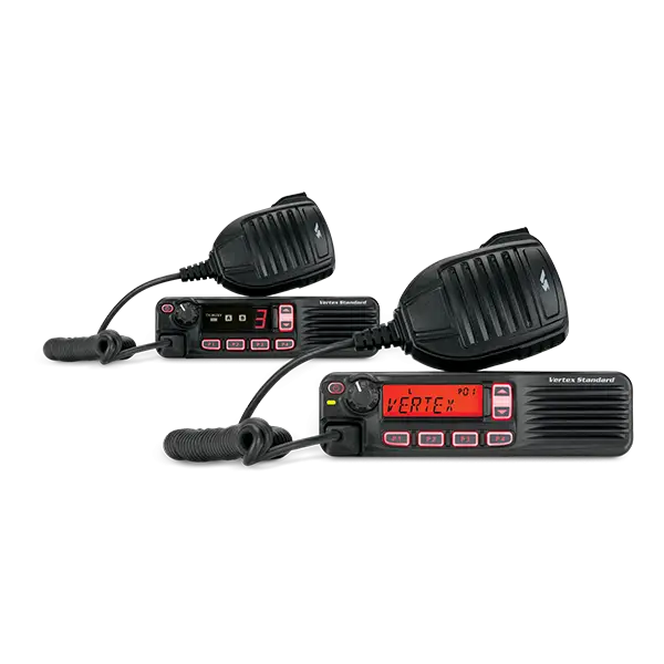 Two-way radios with microphones