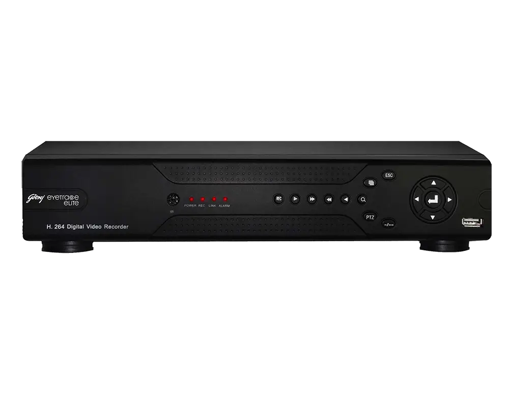 Black Digital Video Recorder