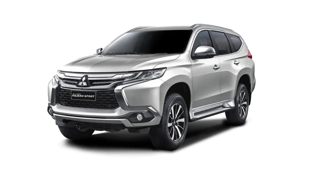 Silver SUV Car